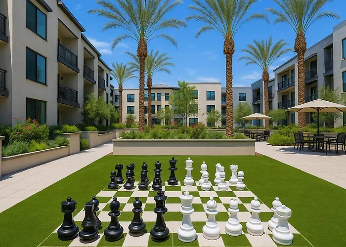 Old Town Camelback Mall Mountain View Pool Scottsdale